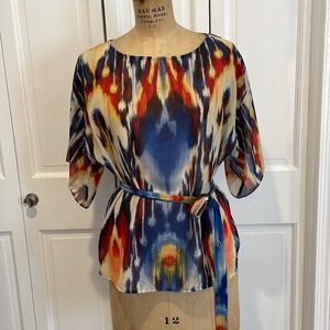 Allison Taylor Multi Color Women Top - Size PM